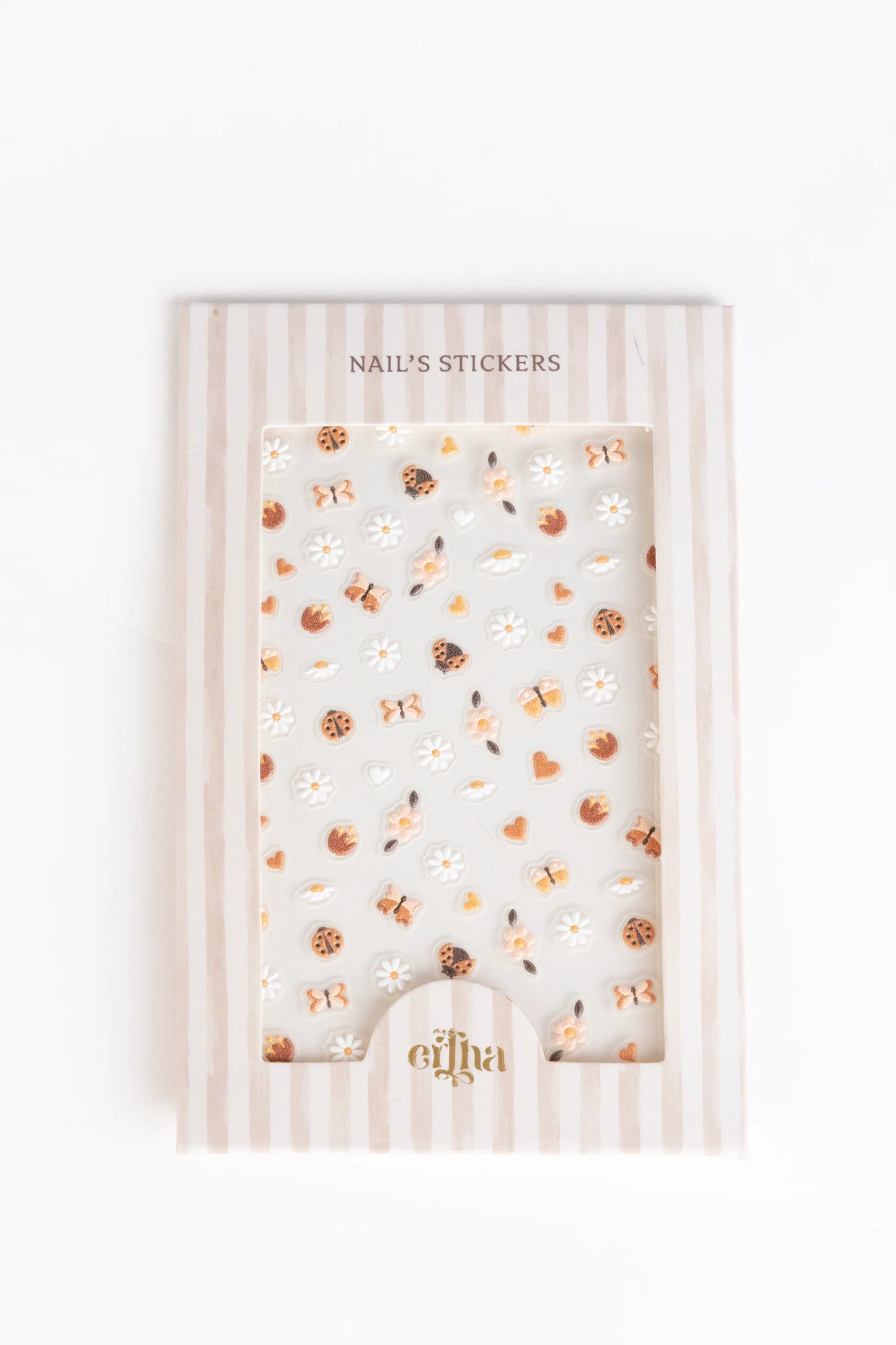 3D vaikiški nagų lipdukai | DRUGELIAI
