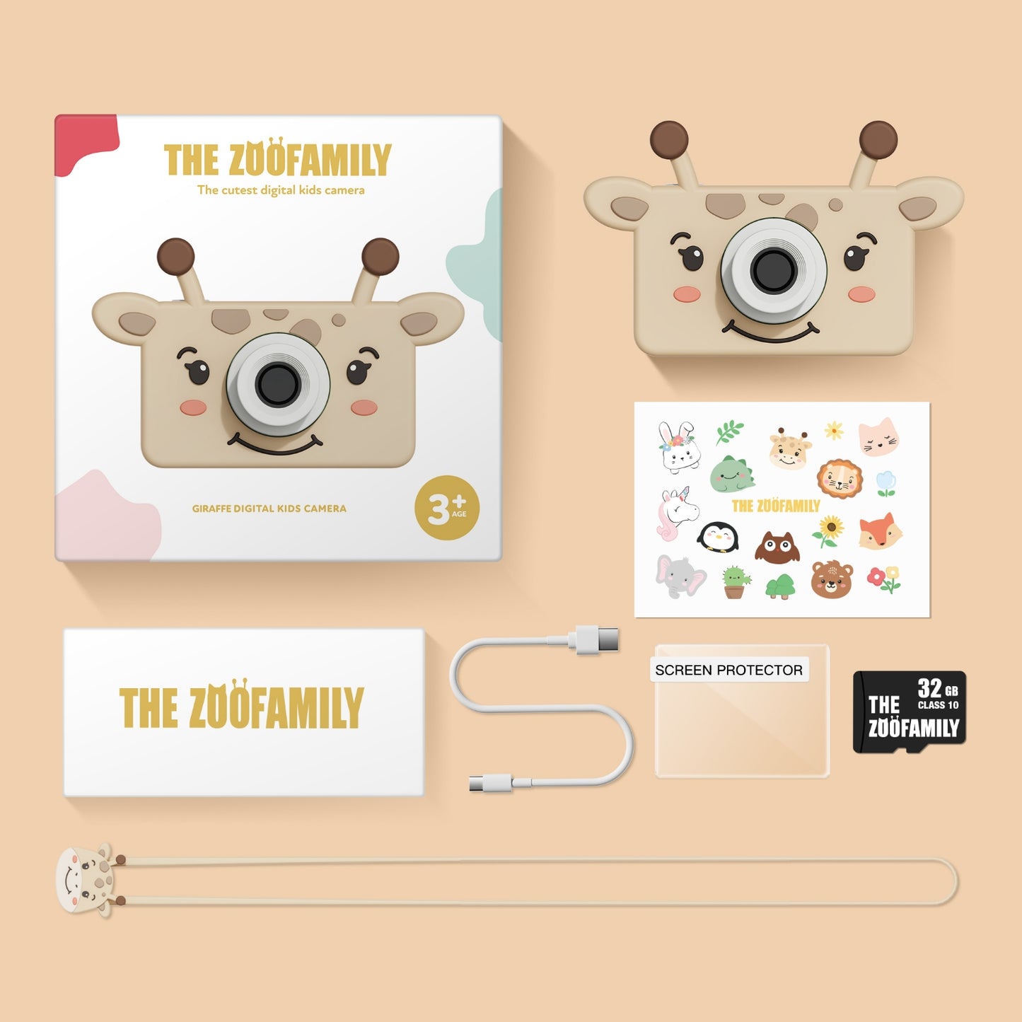 Vaikiškas fotoaparatas | ŽIRAFA