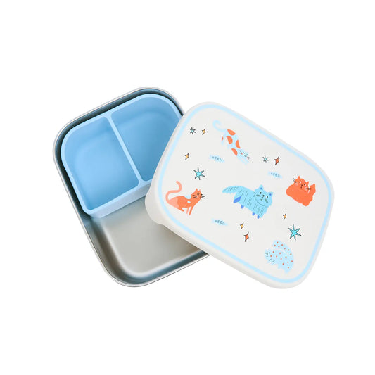 Nerūdijančio plieno priešpiečių dėžutė | MIELINGOS KATINĖS