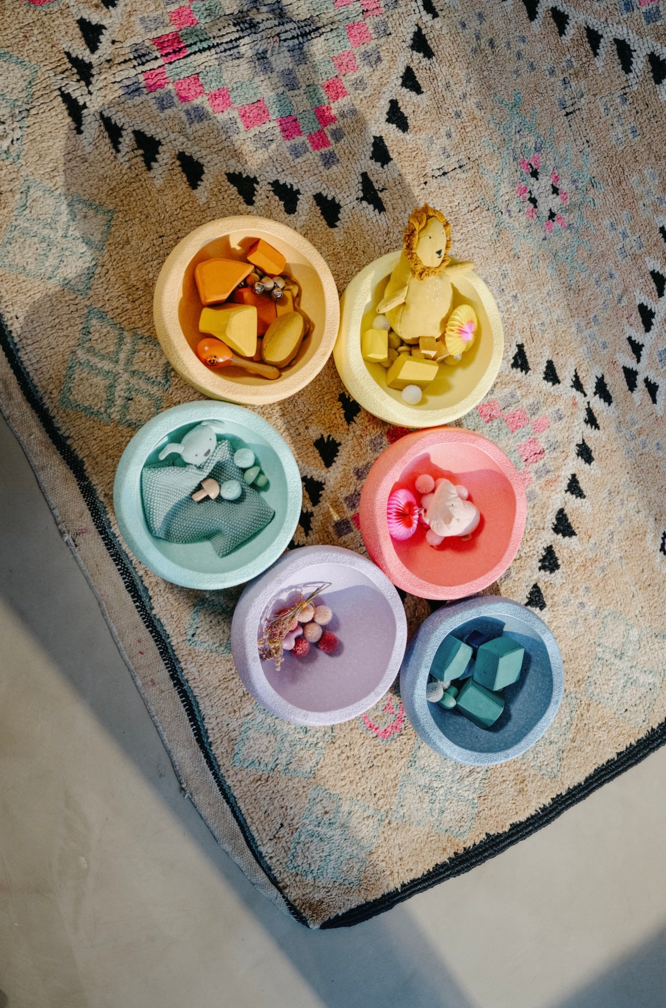 Stapelstein rinkinys | RAINBOW SET PASTEL