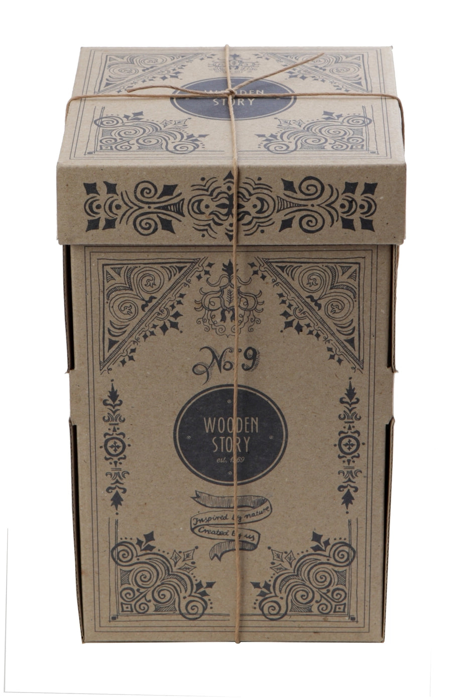 Montessori medinė piramidė | RAINBOW ROUND