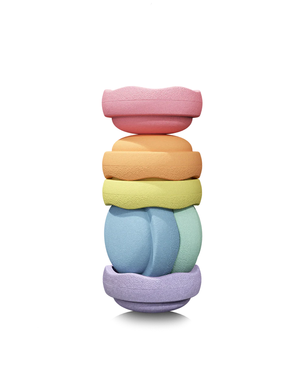 Stapelstein rinknys | ORIGINAL RAINBOW PASTEL